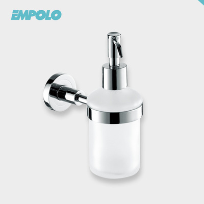 【恩牌卫浴 皂液器 手动皂液器 壁挂式 不锈钢皂液器】价格,厂家,图片,其他水暖卫浴五金,佛山市恩牌建材-